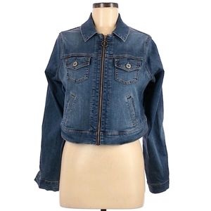 Torrid Cropped Jean Jacket